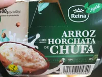 Arroz con horchata de chufa