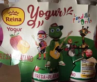 Yogur fresa platano