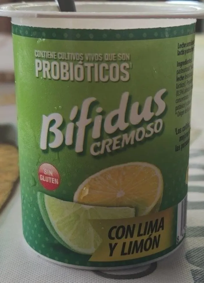 Bífidus Cremoso con Lima y Limón