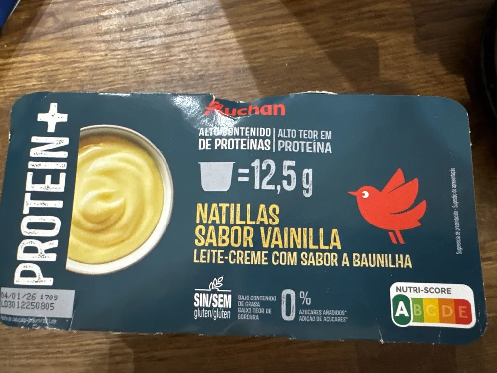 Natillas Sabor Vainilla Protein +