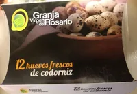 Huevos frescos de codorniz