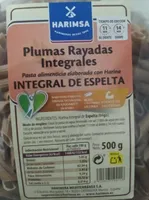 Plumas rayadas integrales de espelta