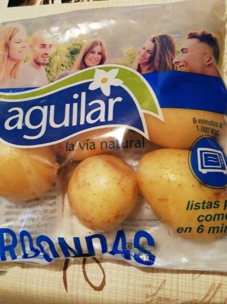 Patatas microondas al vapor