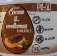 Pr-ou cacao y avellanas