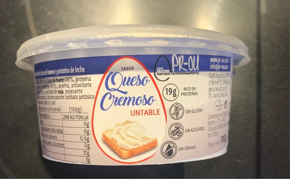 Queso cremoso pr-ou