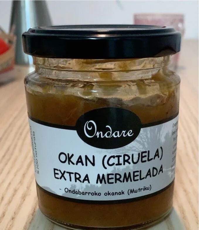 Okan (ciruela) extra mermelada