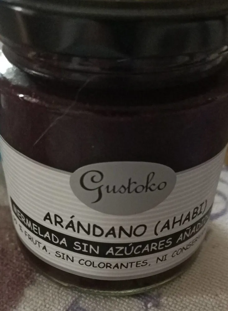 Mermelada de arándanos