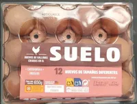 Huevos de gallinas criadas en suelo