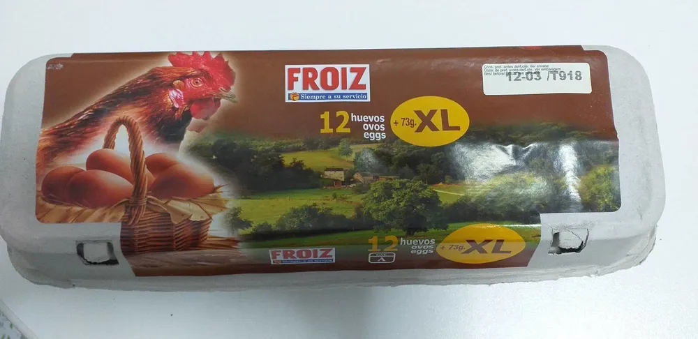 12 huevos XL