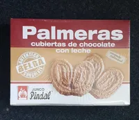 Palmeras  cubiertas de chocolate