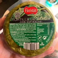 Tortilla de patata con espinacas