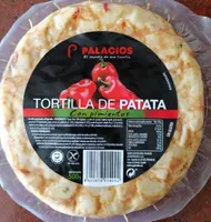 Tortilla de patata con pimientos
