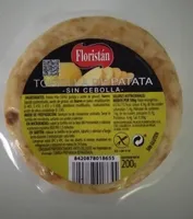 Tortilla de patata sin cebolla