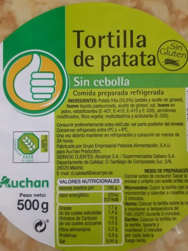 Tortilla de patatas