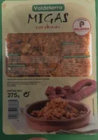 Migas con chorizo