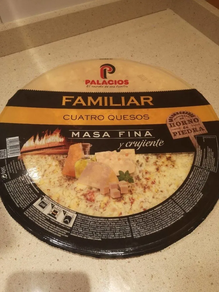 Pizza Familiar Cuatro Quesos