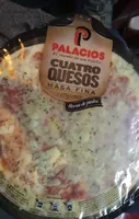 Pizza cuatro quesos