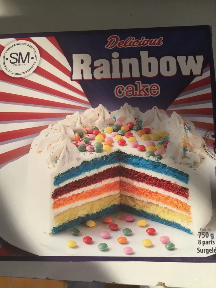 Rainbow cake