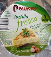 Tortilla fraiche aux oignons