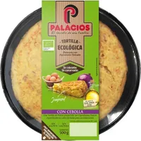 Tortilla ecológica con cebolla
