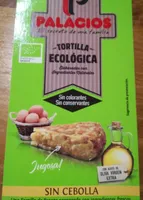 Tortilla ecológica sin cebolla