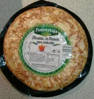 Tortilla de patata con cebolla