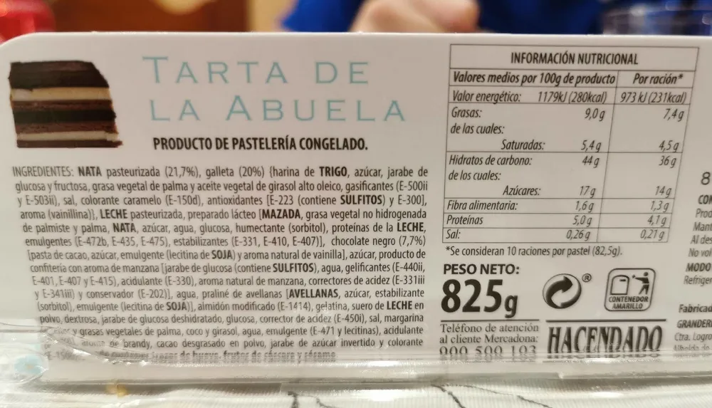 Tarta de la abuela