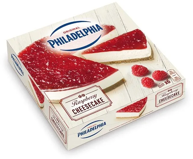 Philadelphia Raspberry Cheesecake