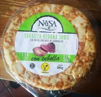 Tortilla vengas con cebolla