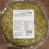 Tortilla de patata con espinacas