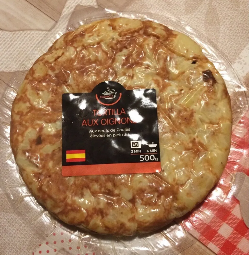 Tortilla aux oignons