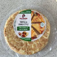 Tortilla spanish style with onion