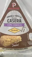 Tortilla de patata con cebolla