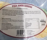 Pizza jamon Serrano
