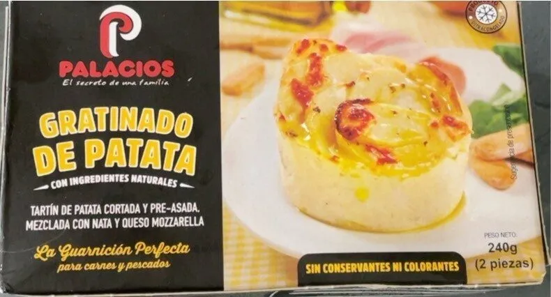 Gratinado de patata
