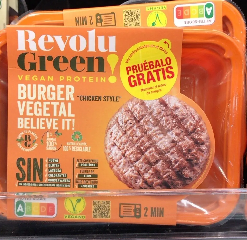 Burger vegetal believe it!
