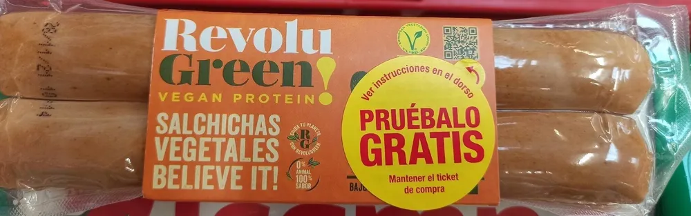 Salchichas vegetales believe It!