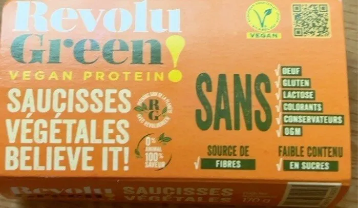 Saucisse végétale