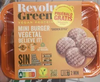 Mini burger vegetal