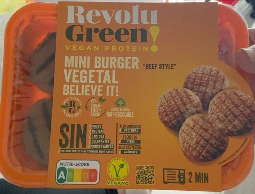 Mini burguer beef style