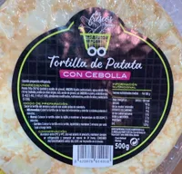 Tortilla de patata con cebolla
