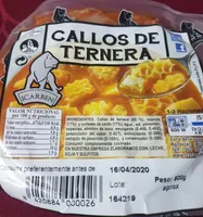 Callos de ternera