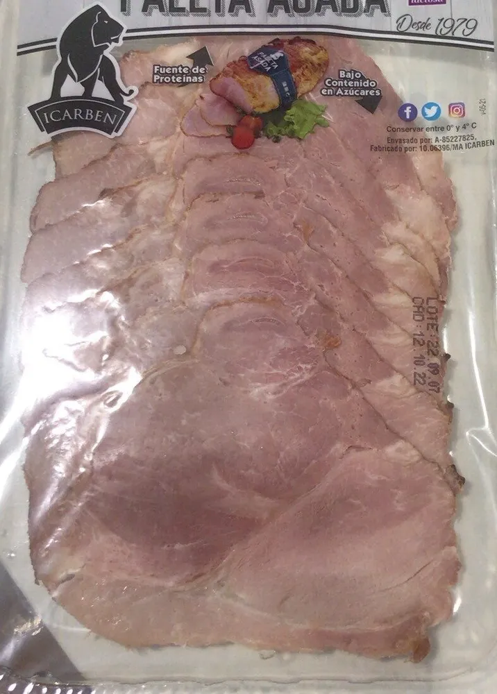 Paleta asada