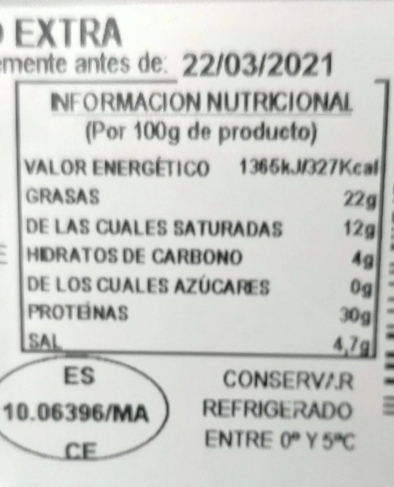 Salchichón casero