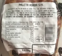 Paleta asada