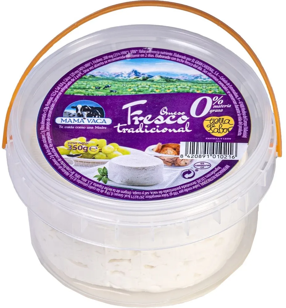 Queso fresco 0%