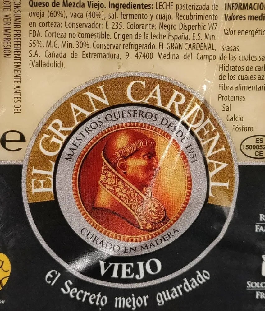 El gran cardenal queso viejo