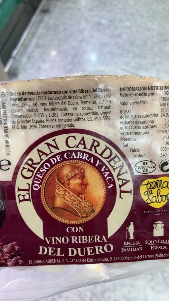 Queso cabra y vaca