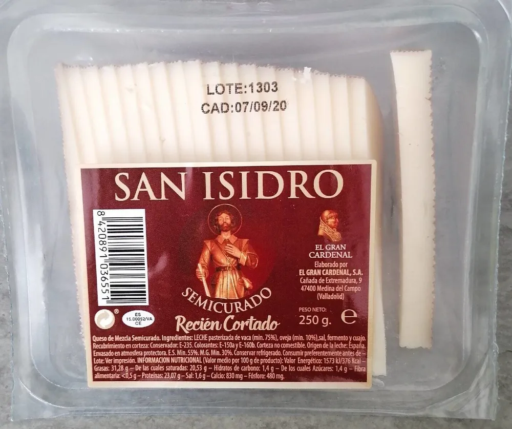 Queso semicurado San Isidro