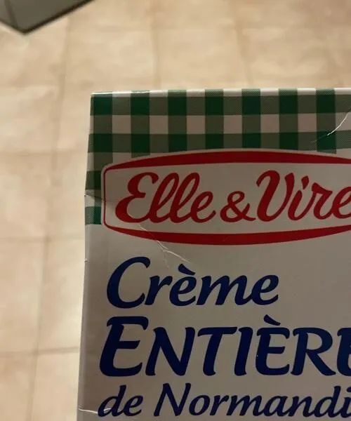 Crème entière de Normandie